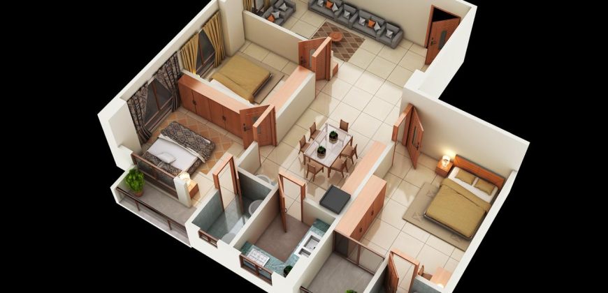 RAMZAN TOWER- TYPE C (1360 SFT)