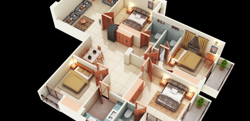 RAMZAN TOWER- TYPE C (1360 SFT)