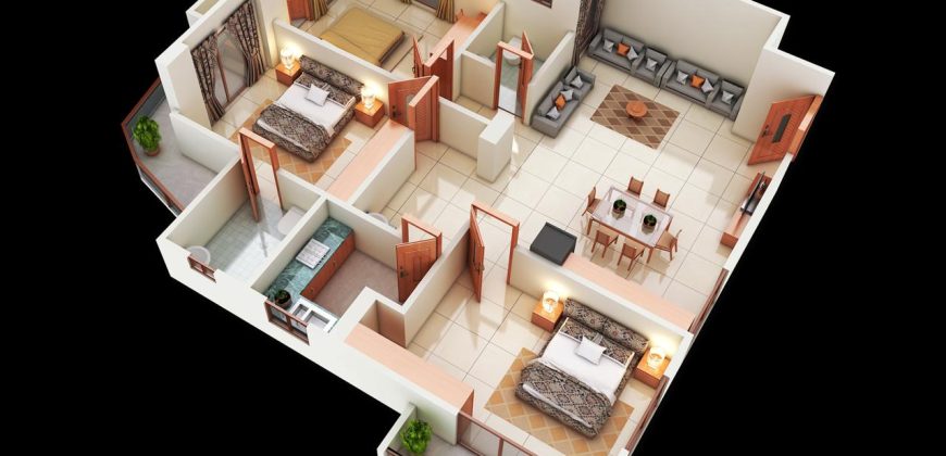 RAMZAN TOWER- TYPE C (1360 SFT)